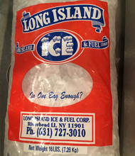 a bag of ice