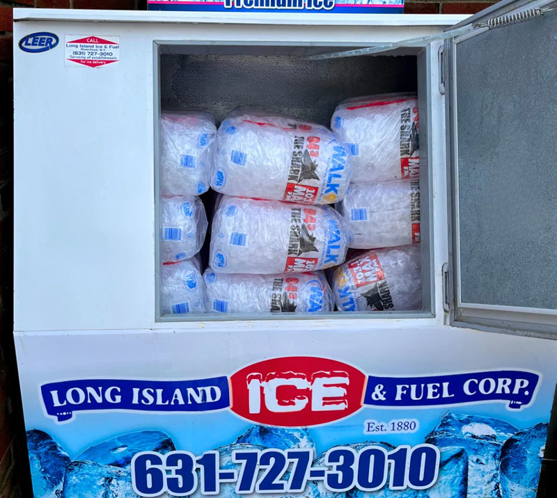 an ice cooler