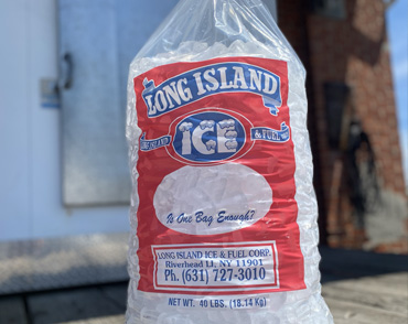 a bag of ice